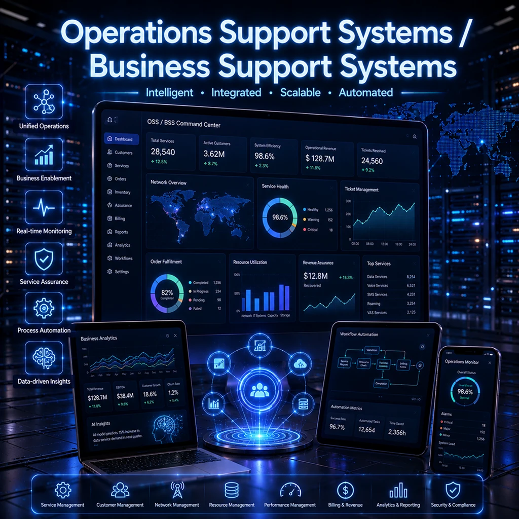 OSS and BSS software development solutions